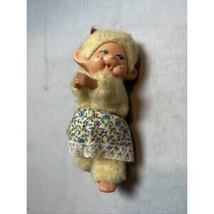 Vintage Monchichi Grabber Topper Hugger Clip On Figure
